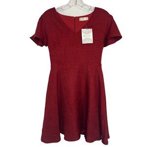 NEW WITH TAGS Altar'd State Red Mini Dress